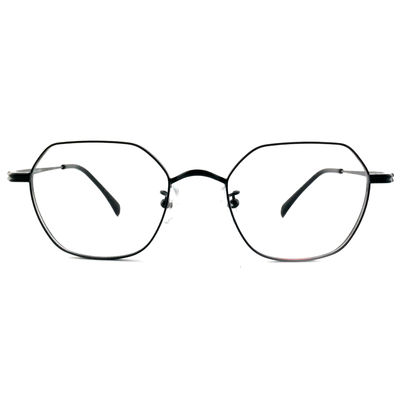 Guter Preis FM2589 Optische Metallrechteckbrille Brillenrahmen Vollrand kundenspezifisch Unisex Online