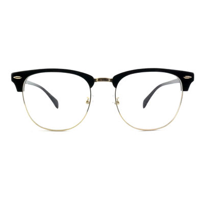 Guter Preis FP2648 Klassiker Acetatmetallbrille Vintage Quadrat Unisexrahmen Brille Online