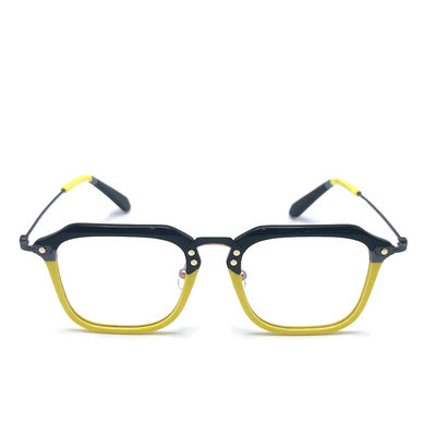 Guter Preis BD124 angepasster Rahmen Farbe Acetat Metallrahmen mit 142 mm Tempelanlänge Online