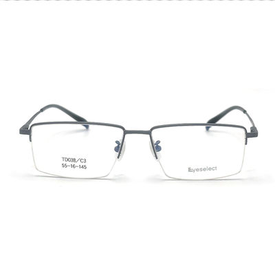 Guter Preis TD038 Halbrandloser Titanrahmen für Männer - Perfekte Balance zwischen Stil und Funktion online