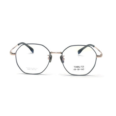Guter Preis TD085 Hochleistungs-Titan-Rahmen für Unisex-Runde-Augen-Form Die ultimative Wahl online