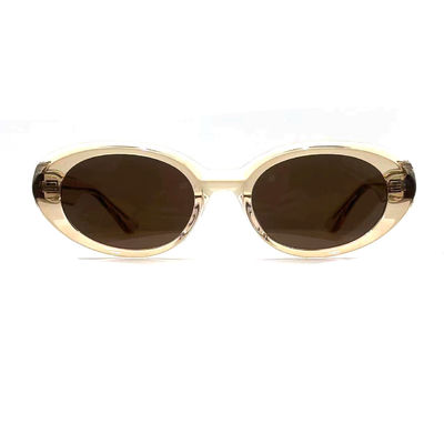 Guter Preis Sonnenbrille mit Acetatrahmen Modische ovale Augenform und klassische Brille Stil-Modell AS075,Sonnenbrille Hersteller OEM/ODM Online