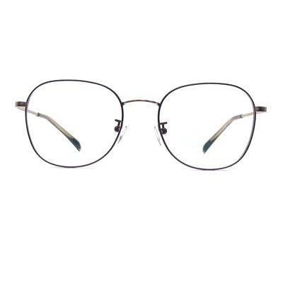 Guter Preis MD091T Quadratische Augenform Titanrahmen 50-18-137 online