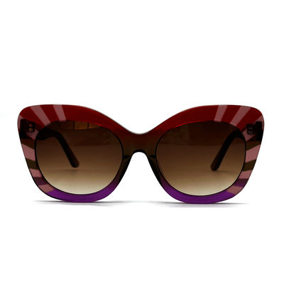 Guter Preis Quadratische Augenform Acetatrahmen Sonnenbrille für Frauen 100% UV-Schutz-Modell AS104,Sonnenbrille OEM-Fabrik online