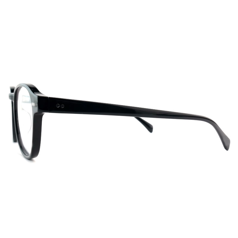 FP2616 Trendy Acetate Optical Frame Unisex Vollumfang Runde Farbe nach Maß