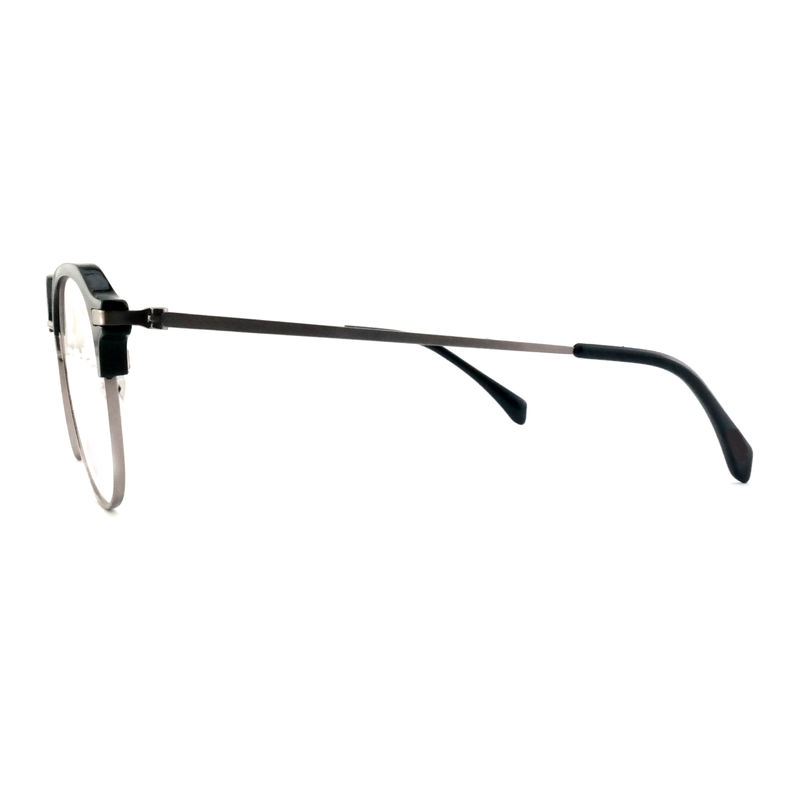 FP2713 Runde Acetat-Metallbrille Unisex Leichtgewichtsbrille