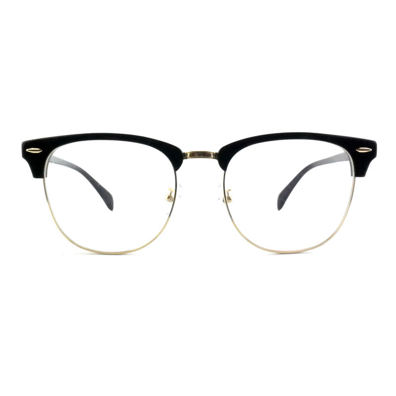 FP2648 Klassiker Acetatmetallbrille Vintage Quadrat Unisexrahmen Brille