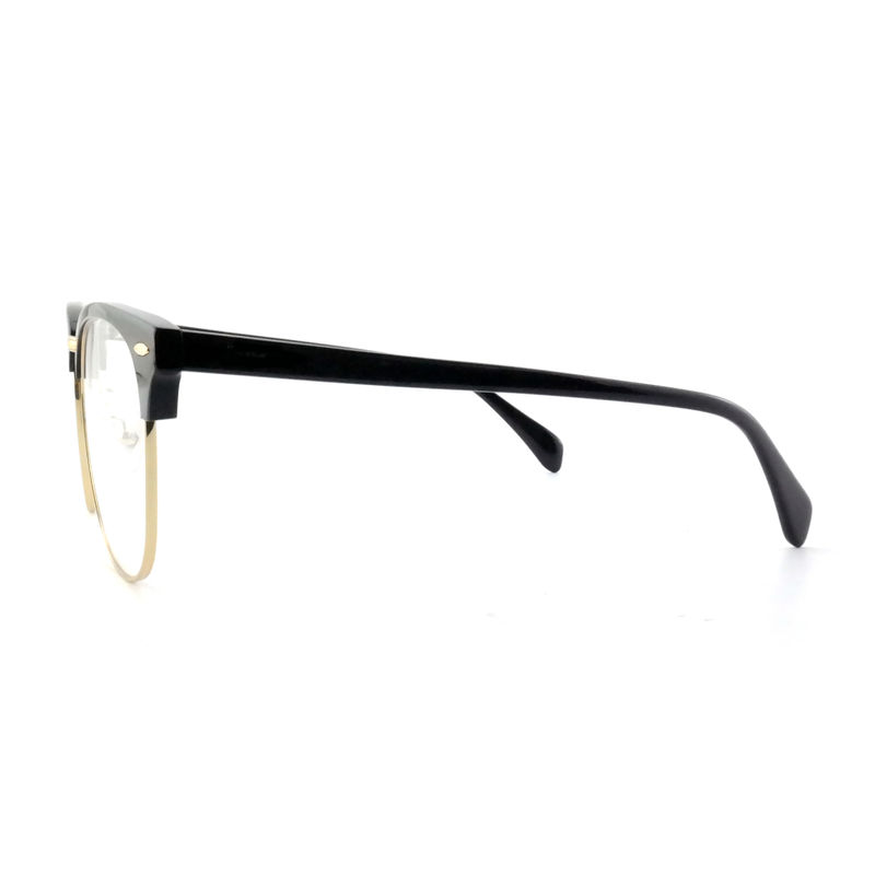 FP2648 Klassiker Acetatmetallbrille Vintage Quadrat Unisexrahmen Brille