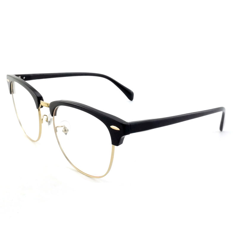 FP2648 Klassiker Acetatmetallbrille Vintage Quadrat Unisexrahmen Brille