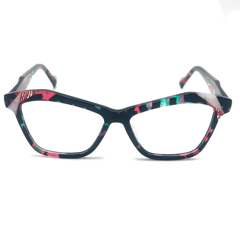 AD185 Stilvolle Acetat-Optikrahmen für den Alltag Komfort Optische Brille Brille