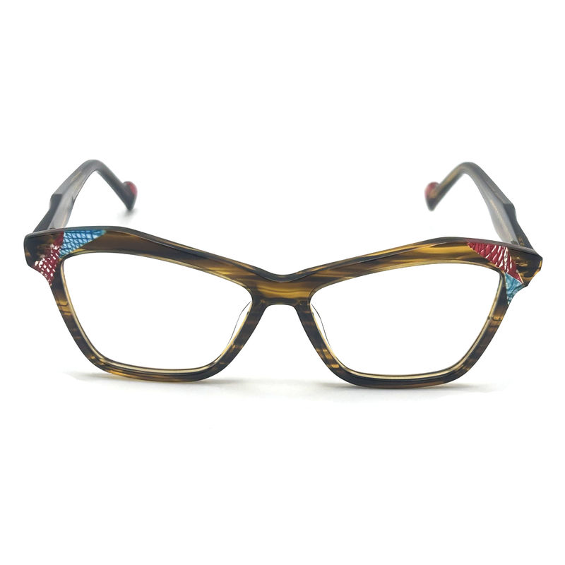 AD185 Stilvolle Acetat-Optikrahmen für den Alltag Komfort Optische Brille Brille