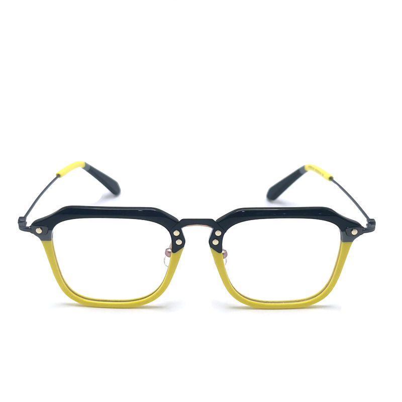 BD124 angepasster Rahmen Farbe Acetat Metallrahmen mit 142 mm Tempelanlänge