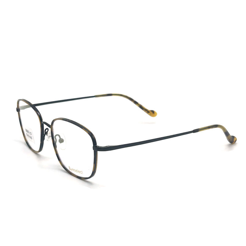 BD020T Vintage-Stil Quadrat Acetat-Metallrahmen für einen anspruchsvollen Look