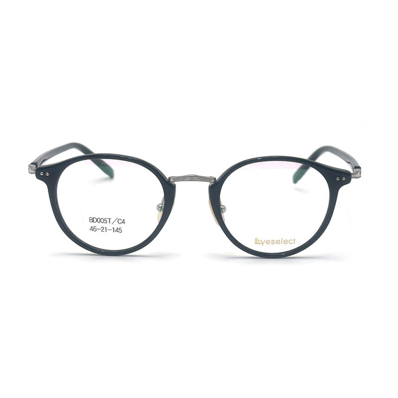 BD018T Individuelle Acetat-Metallrahmen im Vintage-Stil mit anpassbaren Farben