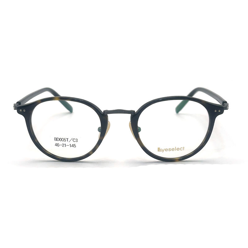BD005T Vintage/Fashion Acetat-Metallrahmen Stilvoll und trendig
