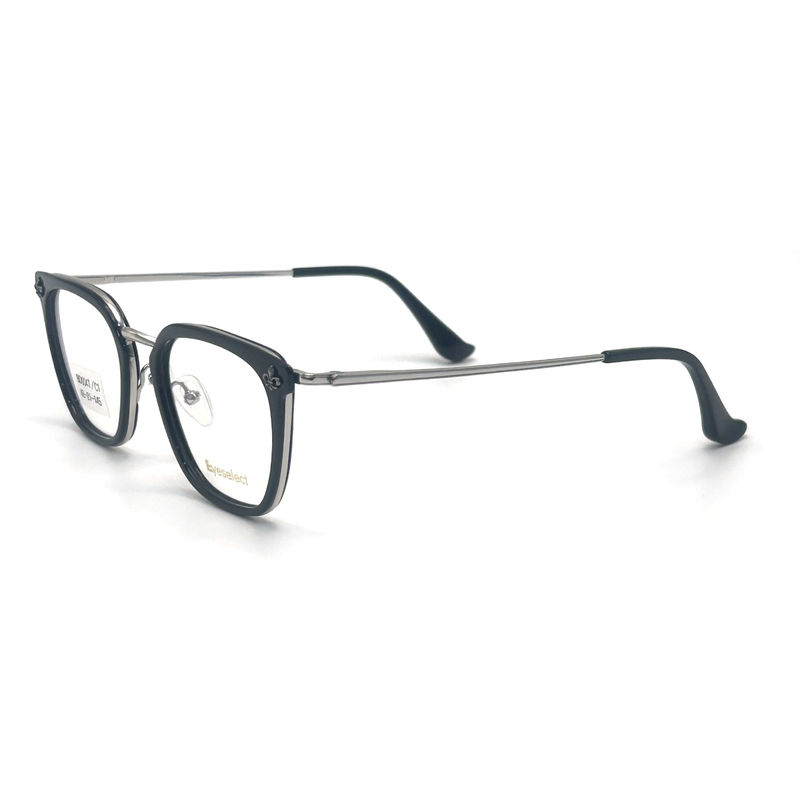 BD004T Vintage-Stil Acetat-Metallrahmen für Männer - Modische Brillen