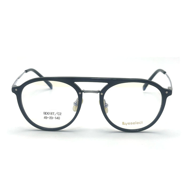 BD018T Individuelle Acetat-Metallrahmen im Vintage-Stil mit anpassbaren Farben