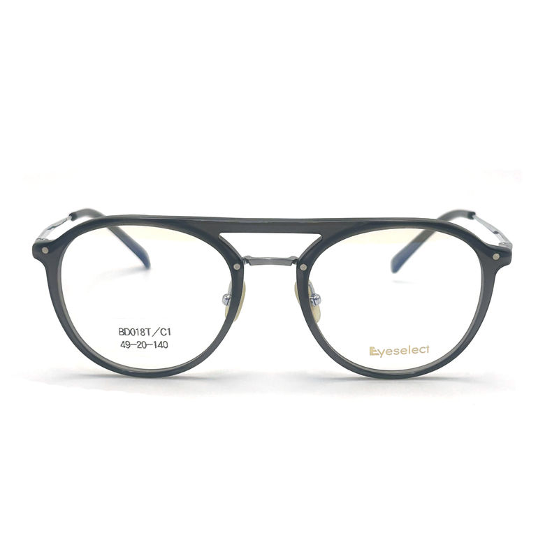 BD018T Individuelle Acetat-Metallrahmen im Vintage-Stil mit anpassbaren Farben