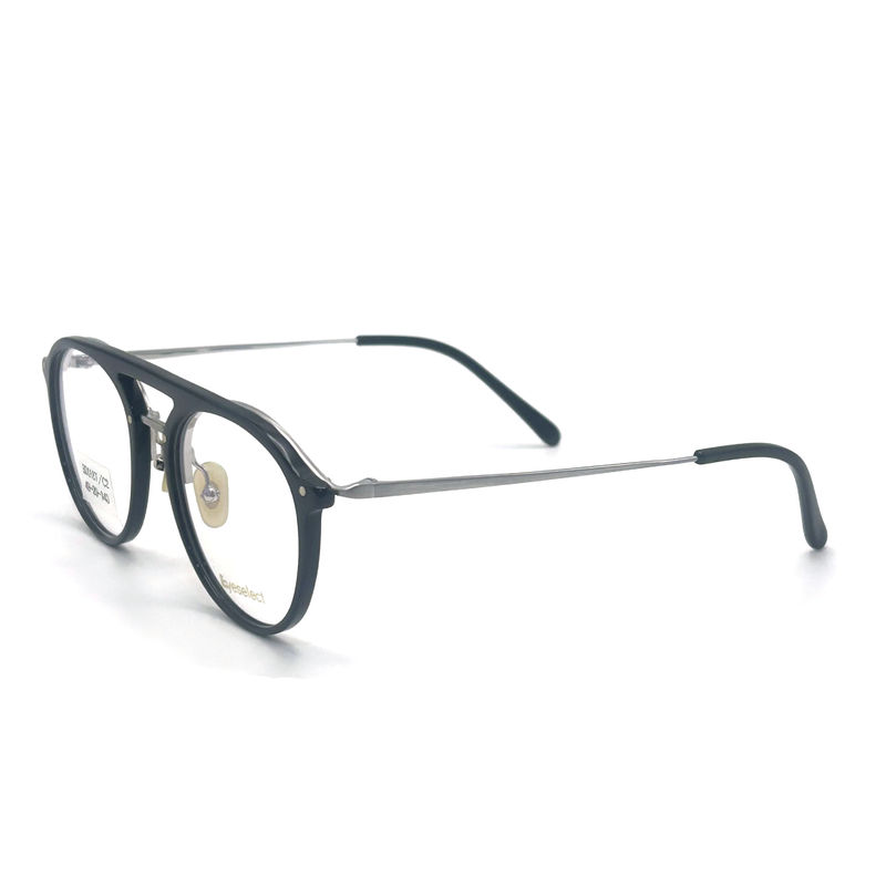 BD018T Individuelle Acetat-Metallrahmen im Vintage-Stil mit anpassbaren Farben