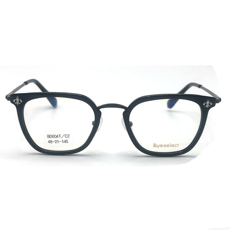 BD004T Vintage-Stil Acetat-Metallrahmen für Männer - Modische Brillen