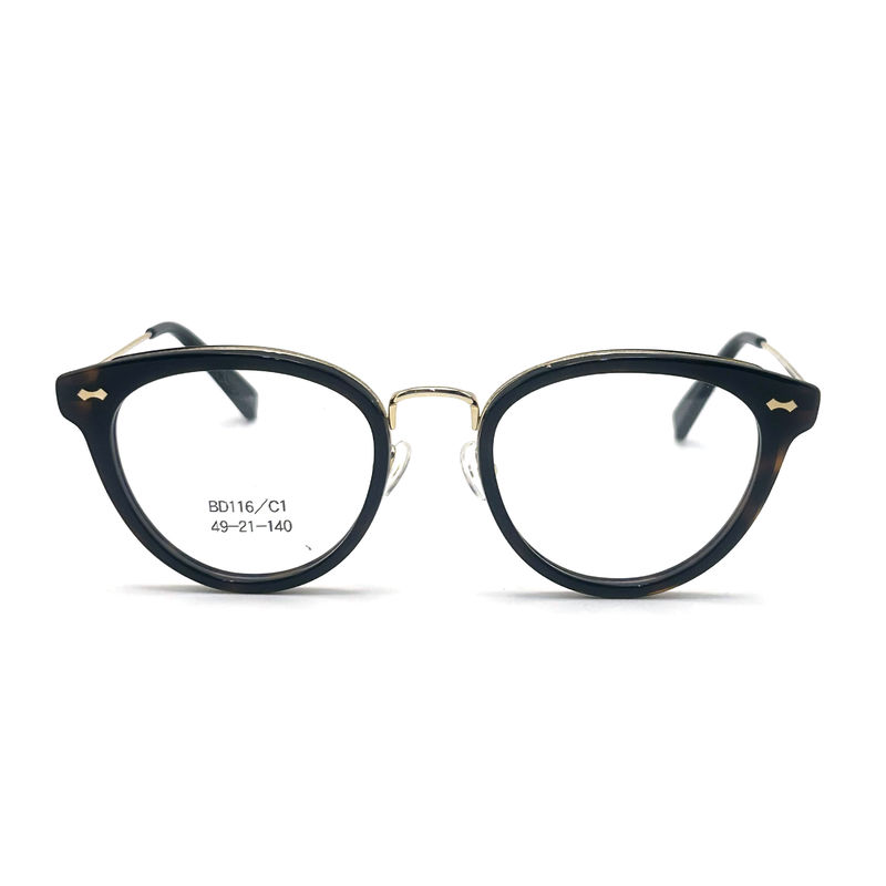 BD116 Custom Acetat-Metallrahmen mit Vollrahmen-Design - verschiedene Farben
