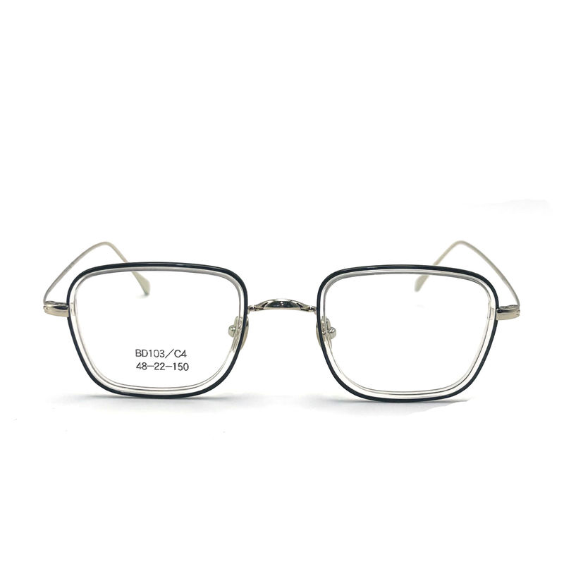 BD103 Maßgeschneiderter Rahmen Farbe Quadrat Acetat Metallrahmen - Premium Qualität