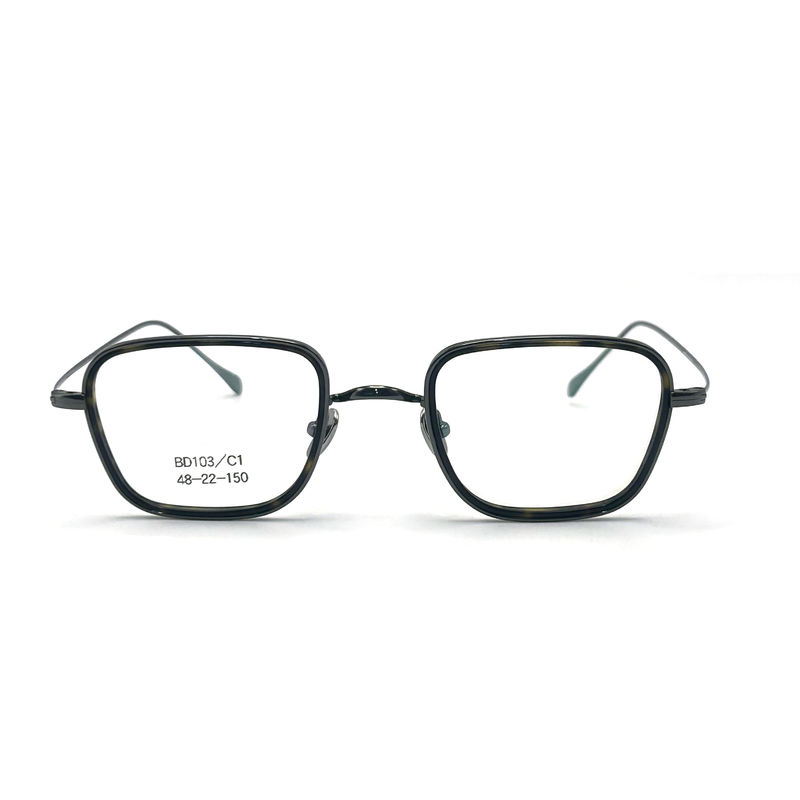 BD103 Maßgeschneiderter Rahmen Farbe Quadrat Acetat Metallrahmen - Premium Qualität