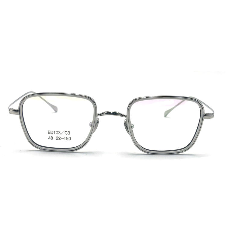 BD103 Maßgeschneiderter Rahmen Farbe Quadrat Acetat Metallrahmen - Premium Qualität
