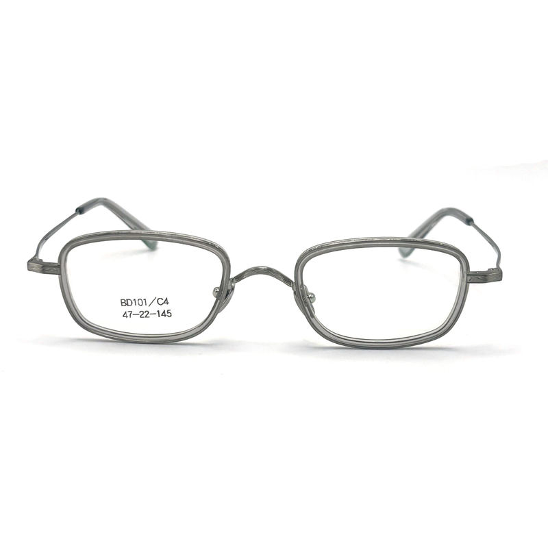BD101 Anpassbarer Rahmen Farbe Acetat-Metallrahmen - Rechteckform