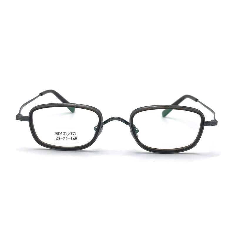 BD101 Anpassbarer Rahmen Farbe Acetat-Metallrahmen - Rechteckform