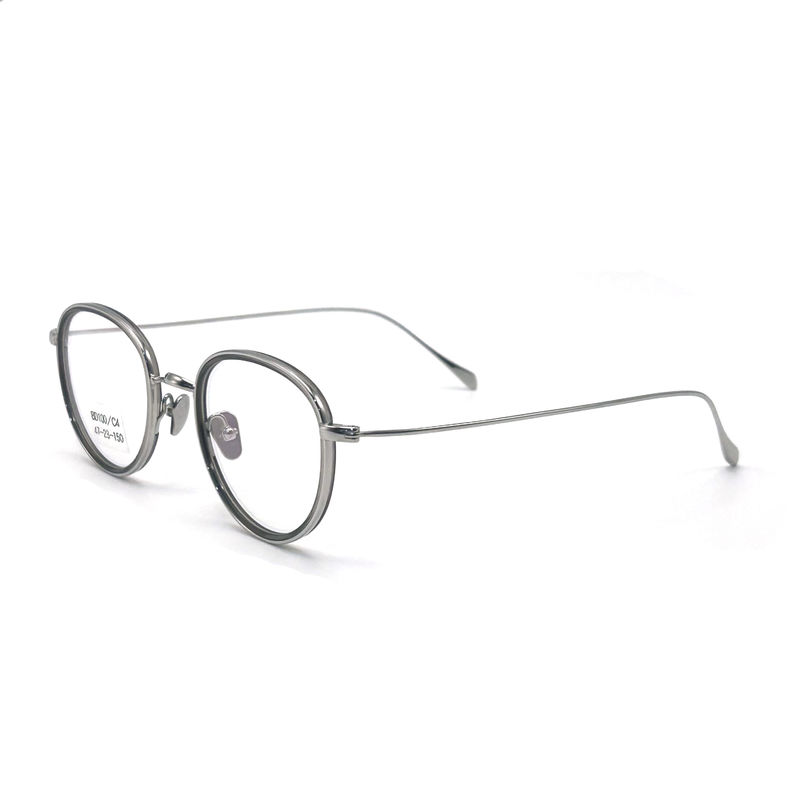 BD100 Modische Acetat-Metallrahmen mit anpassbaren Farben für Geschäftskäufer