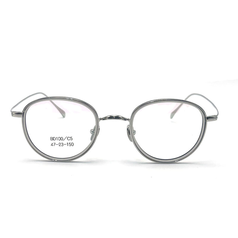 BD100 Modische Acetat-Metallrahmen mit anpassbaren Farben für Geschäftskäufer