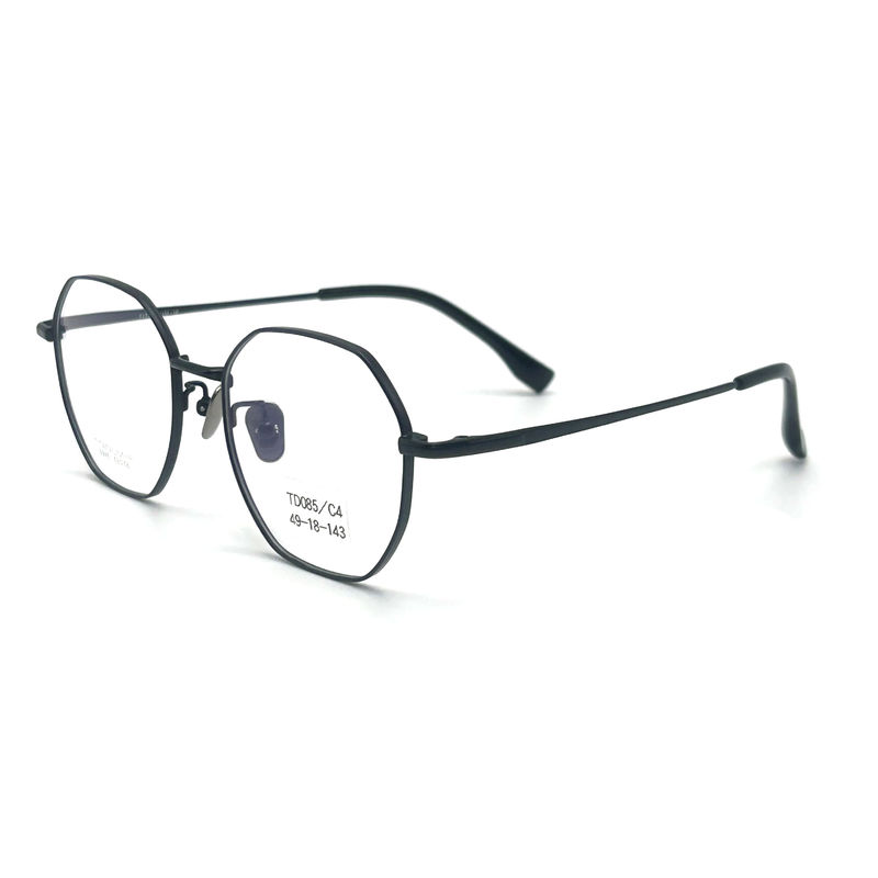 TD085 Hochleistungs-Titan-Rahmen für Unisex-Runde-Augen-Form Die ultimative Wahl