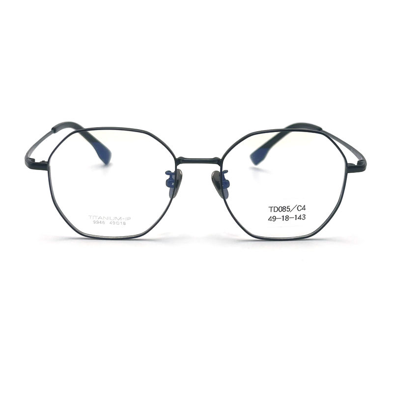 TD085 Hochleistungs-Titan-Rahmen für Unisex-Runde-Augen-Form Die ultimative Wahl