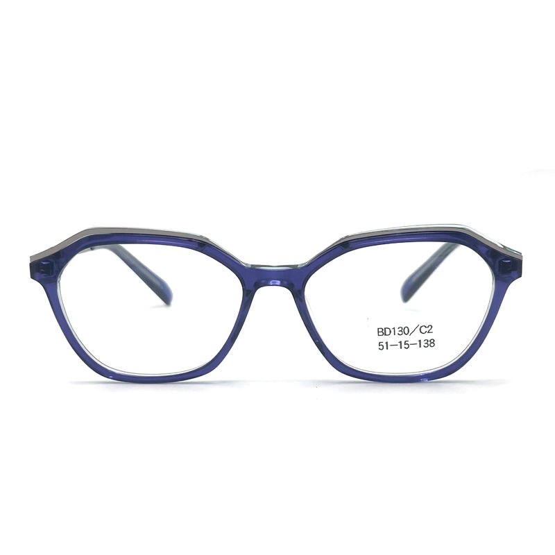 BD130 Maßgeschneiderte Acetat-Metallrahmen Vintage/modische Auswahl