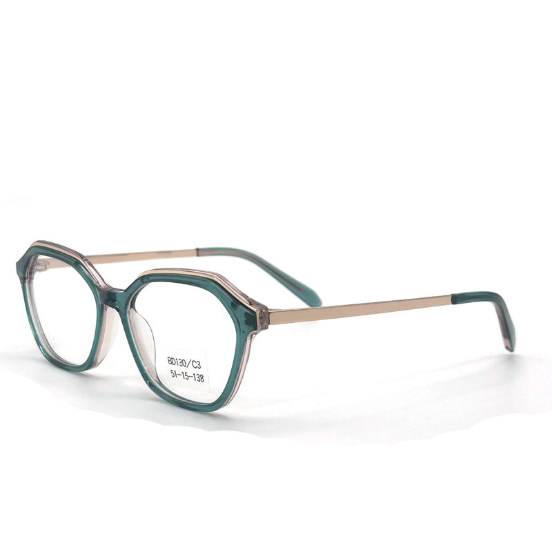 BD130 Maßgeschneiderte Acetat-Metallrahmen Vintage/modische Auswahl