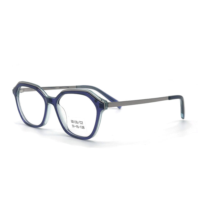 BD130 Maßgeschneiderte Acetat-Metallrahmen Vintage/modische Auswahl