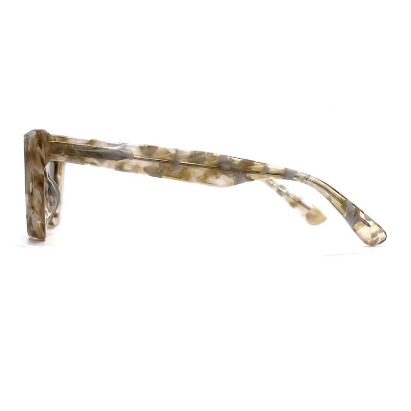 Acetatblatt Schmetterlings-Augenform Acetatrahmen Sonnenbrille-Modell AS076,Maßgeschneiderte / OEM-Sonnenbrillenfabrik