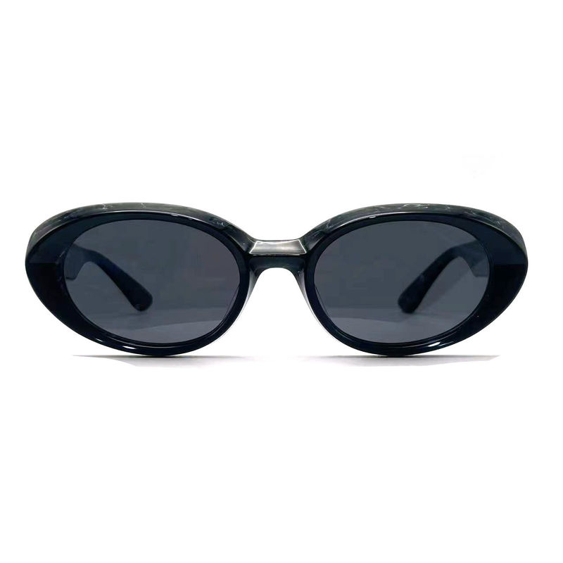 Sonnenbrille mit Acetatrahmen Modische ovale Augenform und klassische Brille Stil-Modell AS075,Sonnenbrille Hersteller OEM/ODM