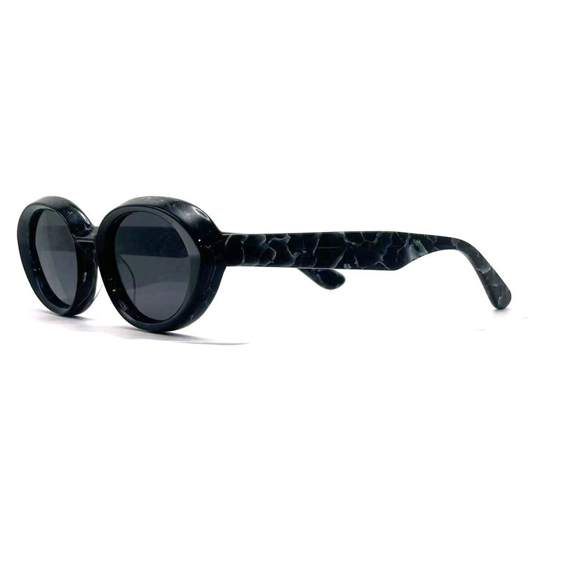 Sonnenbrille mit Acetatrahmen Modische ovale Augenform und klassische Brille Stil-Modell AS075,Sonnenbrille Hersteller OEM/ODM