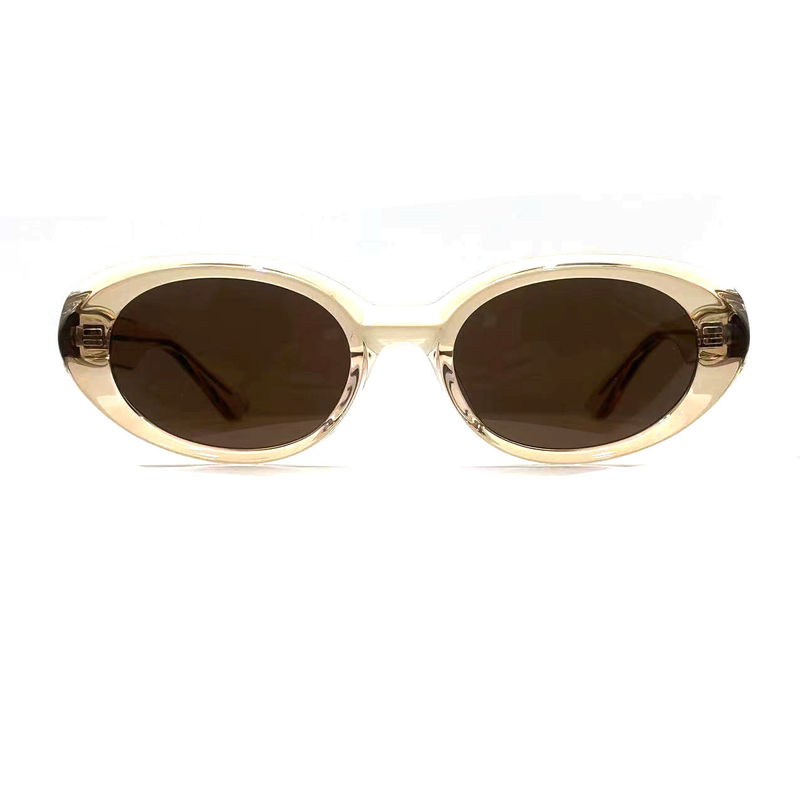 Sonnenbrille mit Acetatrahmen Modische ovale Augenform und klassische Brille Stil-Modell AS075,Sonnenbrille Hersteller OEM/ODM