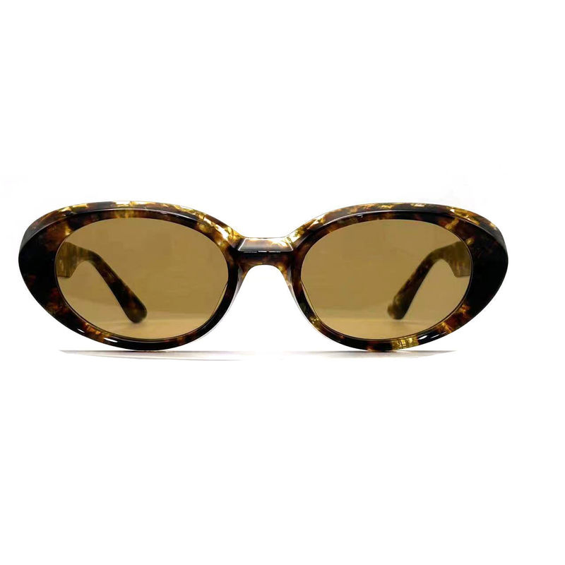 Sonnenbrille mit Acetatrahmen Modische ovale Augenform und klassische Brille Stil-Modell AS075,Sonnenbrille Hersteller OEM/ODM