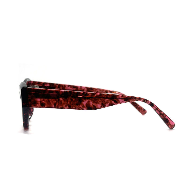 AS073 Sonnenbrille aus Acetatrahmen für Frauen mit CR 39 Objektivmaterial und elegantem Stil