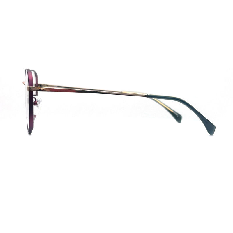MD091T Quadratische Augenform Titanrahmen 50-18-137