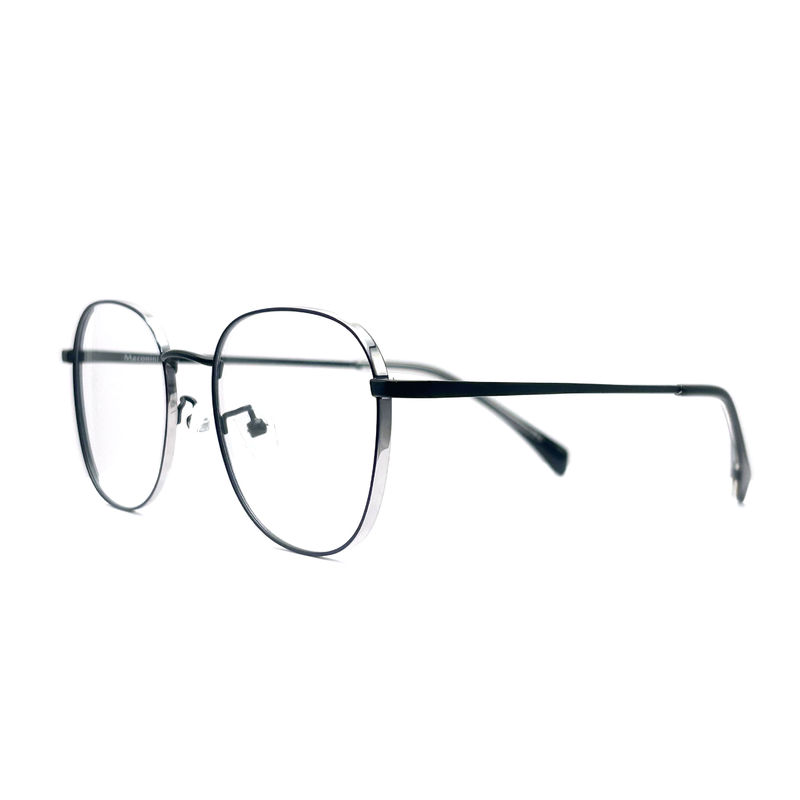 MD091T Quadratische Augenform Titanrahmen 50-18-137