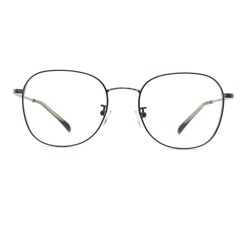 MD091T Quadratische Augenform Titanrahmen 50-18-137