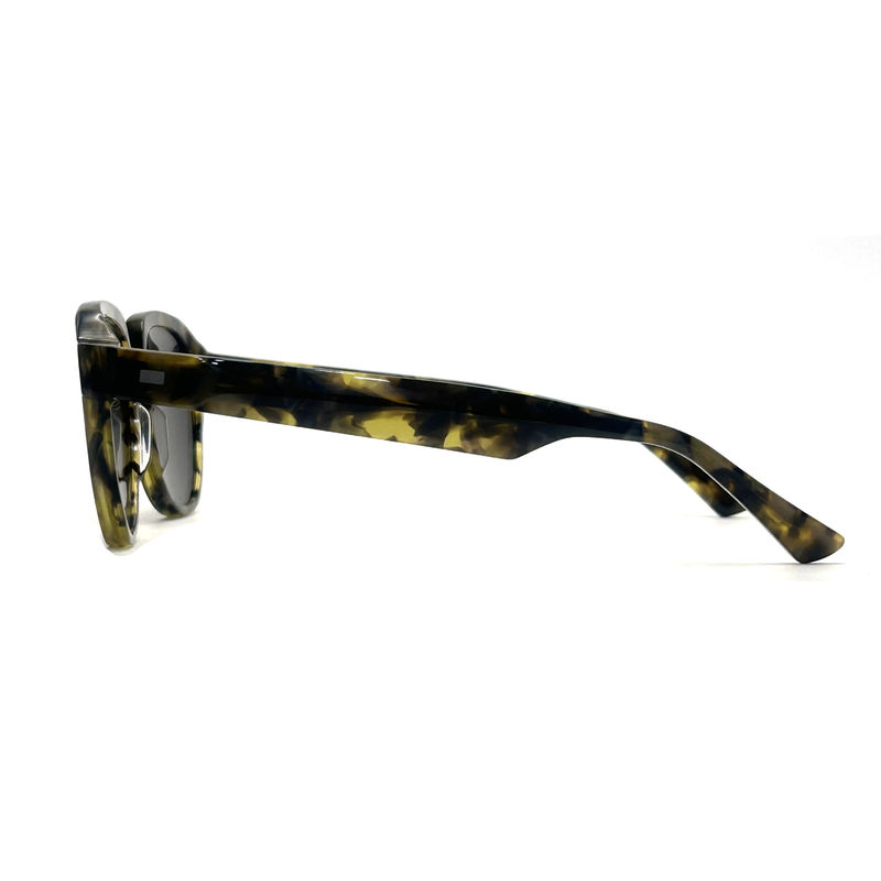 AS081 CR 39 Objektivmaterial Acetatrahmen Sonnenbrille für Piloten und Augenform