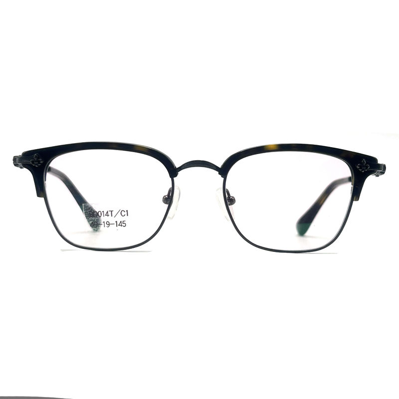 BD014T Runde optische Lesebrille Vintage-Stil Anti-Blaulicht für Frau