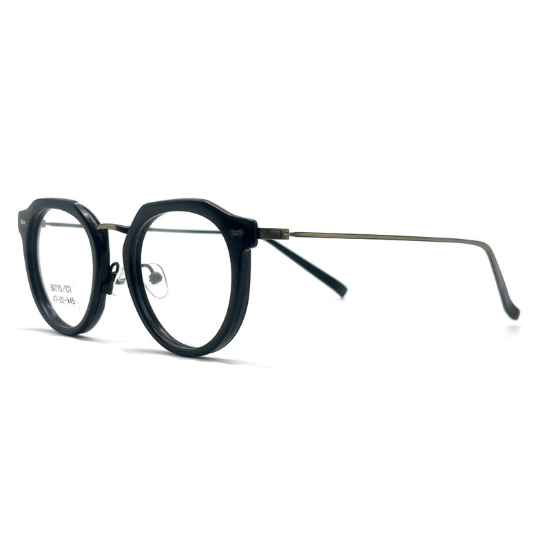 BD115 Custom Farbe Quadrat Acetat Metallrahmen - Quadrat Design lebendige Farben