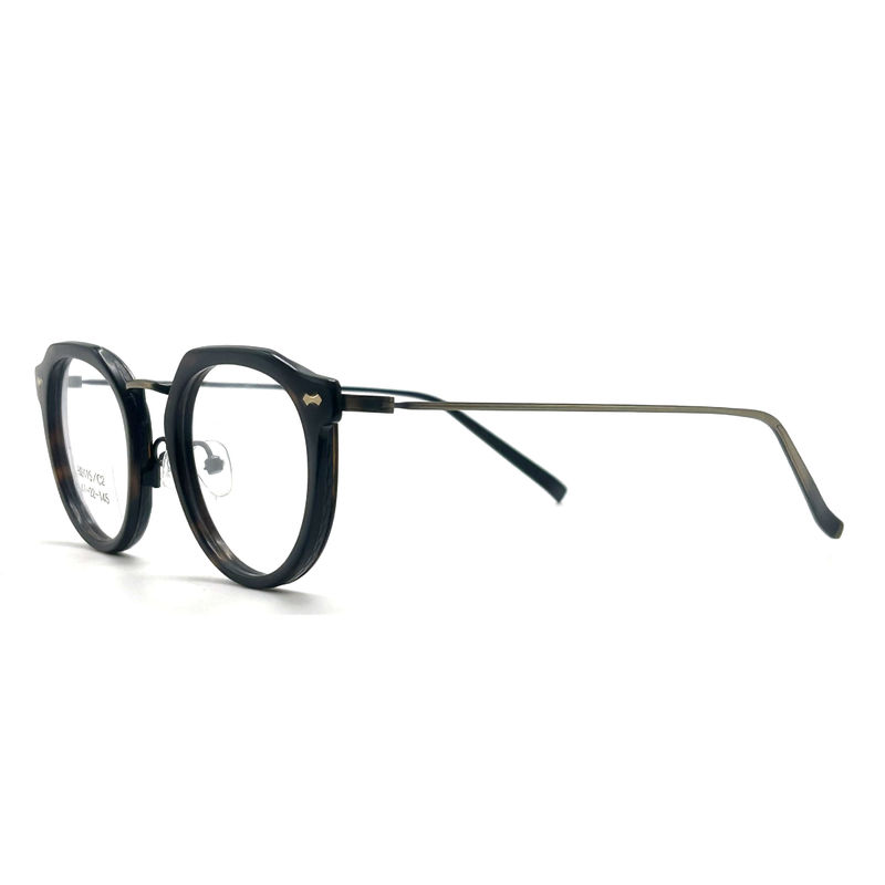 BD115 Custom Farbe Quadrat Acetat Metallrahmen - Quadrat Design lebendige Farben